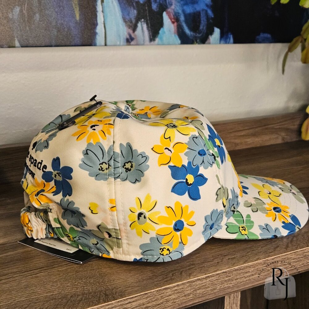 Kate Spade Floral Baseball Cap – Floral Multicolor | NWT - Picture 3 of 8